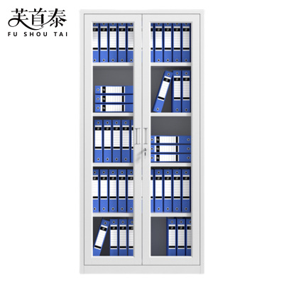 芙首泰文件柜通玻5层850*390*1800mm台