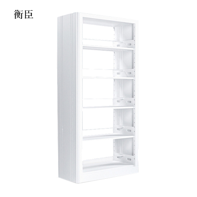 衡臣图书馆书架阅览室货架资料档案架钢制书架双面五层主架