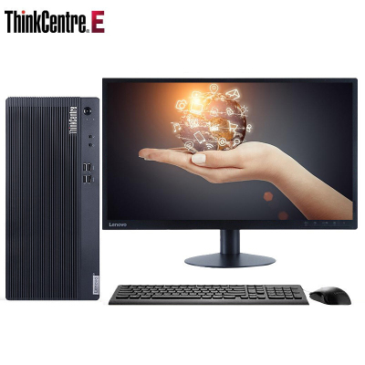联想（ThinkCentre）E77商用办公税控台式机电脑整机21.5英寸屏（i3-101008GB1TB集显Win10无光驱）串并口内置扬声器家用学习性价比