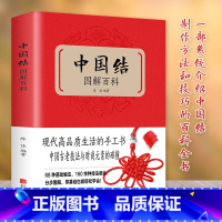[正版]中国结图解百科全书 300款实用中国结制作方法分步骤教程全解析书 零基础轻松编织绳结手工艺品饰品制作DIY中国