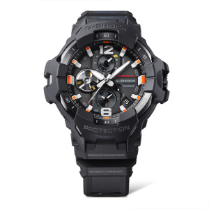 CASIO旗舰店 卡西欧大泥王黑金手表男G-SHOCK限量太阳能运动手表电波六重感应石英表 男 GWG-1000GB