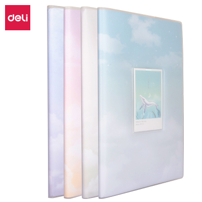 得力（deli）PT1680本子16K/80页记事本4本装办公本笔记本子簿创意简约笔记本