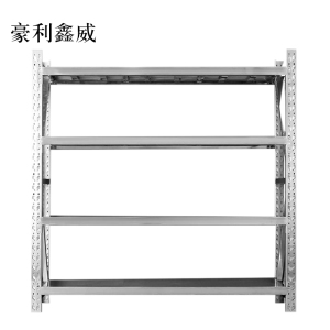 豪利鑫威加厚304不锈钢重型货架商用仓库多层置物架多功能储物架1200*500*2000mm