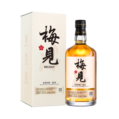 梅见 12度原果原酿轻熟梅酒/750mL
