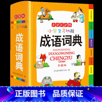 小学生成语词典(彩图版) 小学通用 [正版]抖音同款小学生多功能大成语词典大英语词典彩图大开本现代汉语词典组词造句同义词