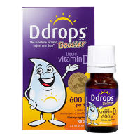 美国进口Ddrops Baby儿童维生素D3滴剂 加强版 600IU100滴