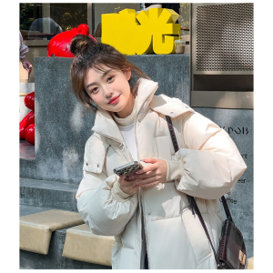 过膝棉衣女装2023年新款潮冬季加厚棉服宽松长款上衣韩版外套_71