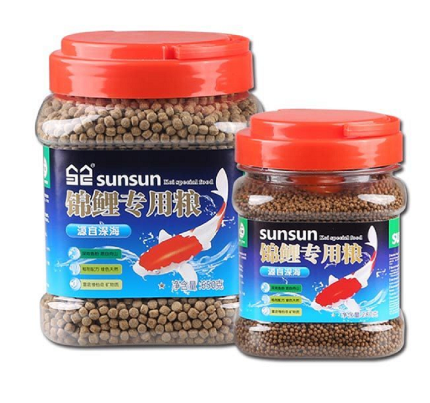 锦鲤鱼食螺旋藻增色金鱼饲料金鱼鱼食锦鲤鱼饲料增艳