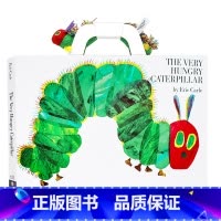 [正版]好饿饥饿的毛毛虫英文原版绘本The Very Hungry Caterpillar纸板书手提超大开本 附玩偶廖