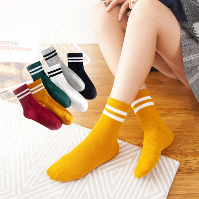 初愫Gonear5双新春款时尚韩国日系网红街头可爱图案百搭女袜