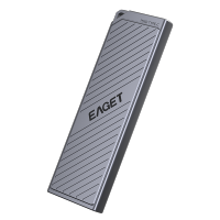 忆捷(Eaget)长江存储颗粒高速2TB移动固态硬盘HM26 USB3.2/TYPE-C手机电脑两用2000MB/S