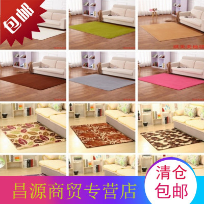 多图案田园风格地垫地毯门垫脚垫浴室垫客厅卧室床边地毯可水洗