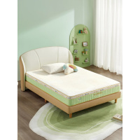 喜临门 - 启梦床垫 泰国高纯乳胶 舒脊黄麻弹簧儿童席梦思 偏硬