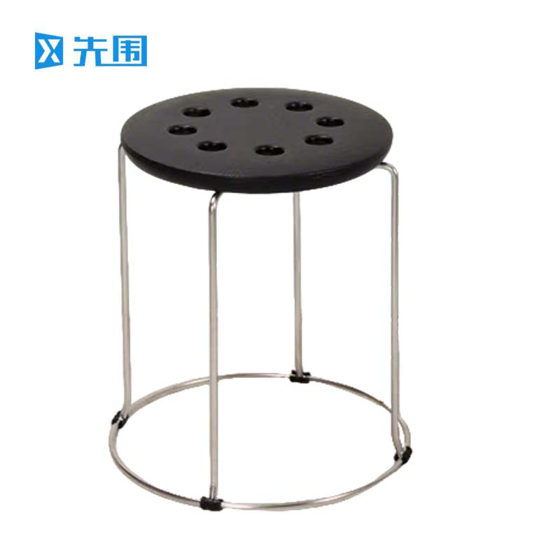 先围 圆凳 钢柱10mm粗凳高40cm 个