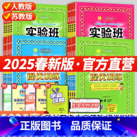 语文[人教版] 六年级下 [正版]2025春新版小学实验班提优训练一二三四五六年级上下册小学语文数学英语同步训练人教版苏