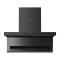 百得(BEST)华帝股份烟机AC13Pro 26m³大风量顶侧双吸油烟机直流变频七重热净洗炫彩操作屏