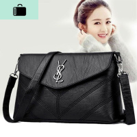 女包2020新款包包女士简约大气大容量单肩包斜挎包小包中年妈妈包NEW LAKE女斜挎包