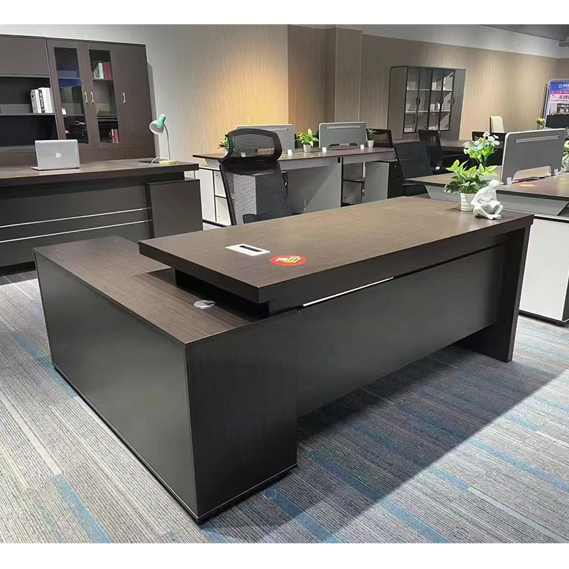 匡大班台桌1.6米办公桌转角电脑桌 B-1607 (1600W*1400D*760H)