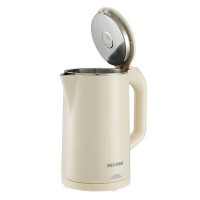 美菱电水壶1.8升大容量304不锈钢1800W大功率MH-LC1821