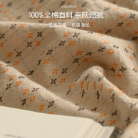 全棉床上四件套轻奢高级感主卧室提花床品套件纯棉床单被罩三件套
