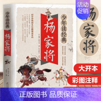 杨家将 [正版]杨家将/少年读经典青少年版 国学经典书籍8-10-12岁三四五六年级儿童课外阅读书籍中小学生文学名著小说