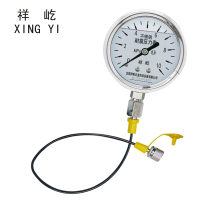 祥屹 不锈钢耐震压力表(含测试软管) YN60BF 块