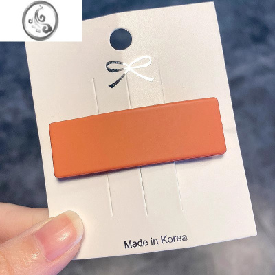 JiMi一字夹发夹后脑勺侧边夹简约bb夹发卡夹子头饰固定碎发刘海卡子