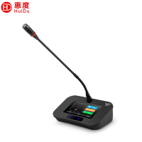 惠度(HuiDu)HD-8999C有线手拉手会议麦克风智能数字话筒高清视频工程大型会议报告厅多功能鹅颈话筒主席麦