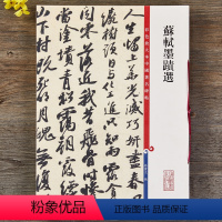 [正版]苏轼墨迹选 彩色放大本中国著名碑帖繁体旁注孙宝文苏东坡行书毛笔字帖书法临摹帖古贴墨迹本上海辞书出版社