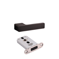 围达 意式磁吸门锁 尊享款方黑 把