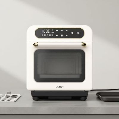 欧宁小方块台式蒸烤箱家用家用蒸汽电烤箱[四合一蒸烤炸一体机]12L 预约款