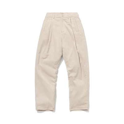 李宁休闲裤女士新款女装宽松冬季裤子休闲平口梭织运动长裤