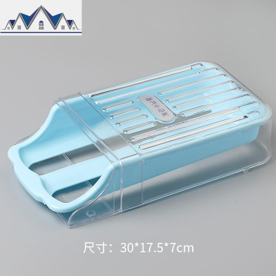 鸡蛋保鲜盒可叠加蛋托冰箱食物保鲜盒鸡蛋收纳盒鸡蛋架厨房 三维工匠