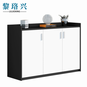 黎珞兴矮柜白色三门120*40*80cm 台