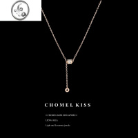 JiMi情人节礼物送女友项链女锁骨链小蛮腰 轻奢小众毛衣链设计感高级