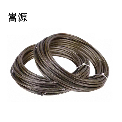 嵩源 防旋转涂油钢丝绳 10mm 米