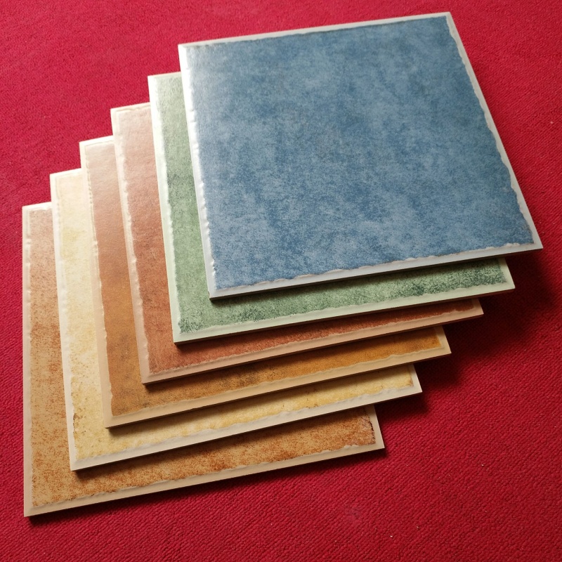 欧式地中海风格仿古小地砖300x300瓷砖阳台厨房卫生间防滑地板砖壹德