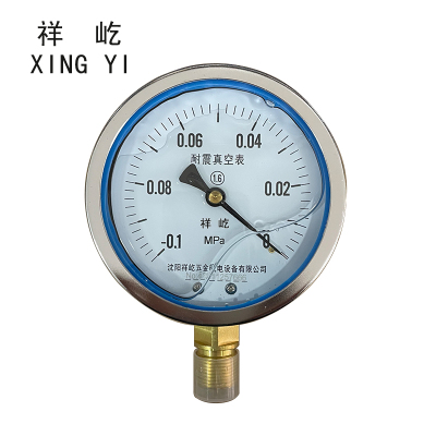 祥屹 耐震真空压力表 YTN100 块
