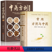 [正版]全2册 常用方剂与中药+中药方剂轻图典 中药草药药材识别鉴别品种书籍中医处方的配方搭配配制处方 集以及方剂学