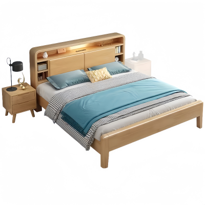 悦兴诚职员床1200mm+5cm床垫+1柜组