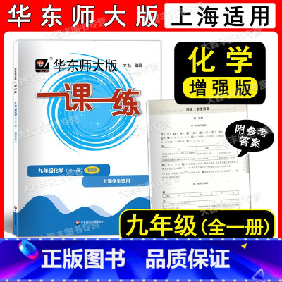 2022华师大一课一练 9年级 化学增强版 九年级/初中三年级 [正版]2022新版华东师大版一课一练 化学 九年级/9