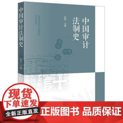 正版2025新书 中国审计法制史 张伟主编 法律出版社 律师实务法律法规图书籍
