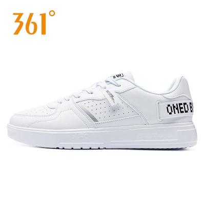 361°男鞋运动鞋2021年春季新款361度革面耐磨鞋轻便休闲男士板鞋男