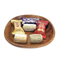 喔喔黑芝麻味花生味酥心糖散装250g婚庆结婚喜糖年货休闲零食品