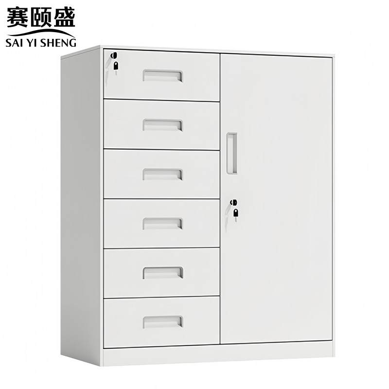 赛颐盛矮柜六斗一门750*390*900mm台