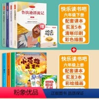 快乐读书吧上册+下册 [正版]鲁滨逊漂流记六年级下册快乐读书吧尼尔斯骑鹅旅行记爱丽丝漫游奇境汤姆索亚历险记原著全套小学生