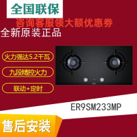 西门子 ER9SM233MQ家用燃煤气灶9段火力联动定时5.2蒸饭柜