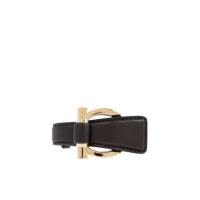 Salvatore Ferragamo可调节金属扣男士宽表带手链时尚饰品个性风格