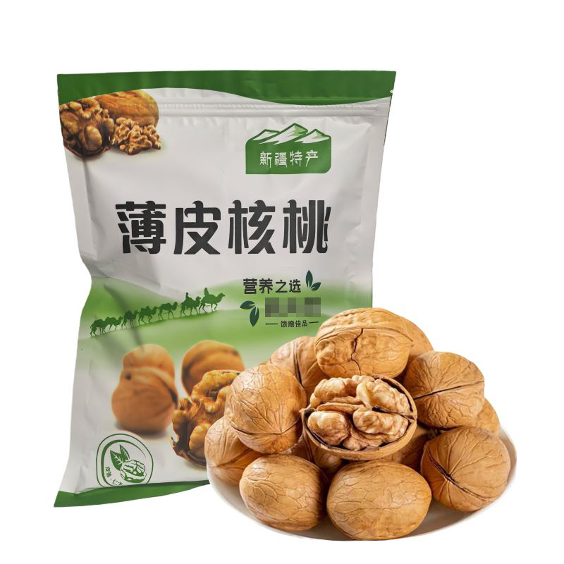 珑语田 手剥纸皮核桃(草本味)500克 袋