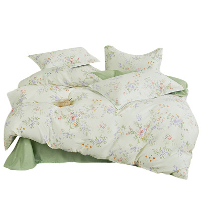 天琴床品四件套230*250柔软舒适浮光花屿纯棉佳品TQ-T177